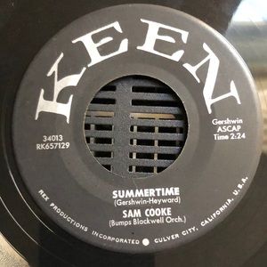 Sam Cooke You Send Me/Summertime Vinyl 45 Record